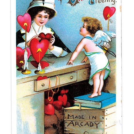 Laughing Elephant – Großhandel Postkarten-Set – Postkartenbox zum Valentinstag - 36 einzigartige Vintage-Postkarten21