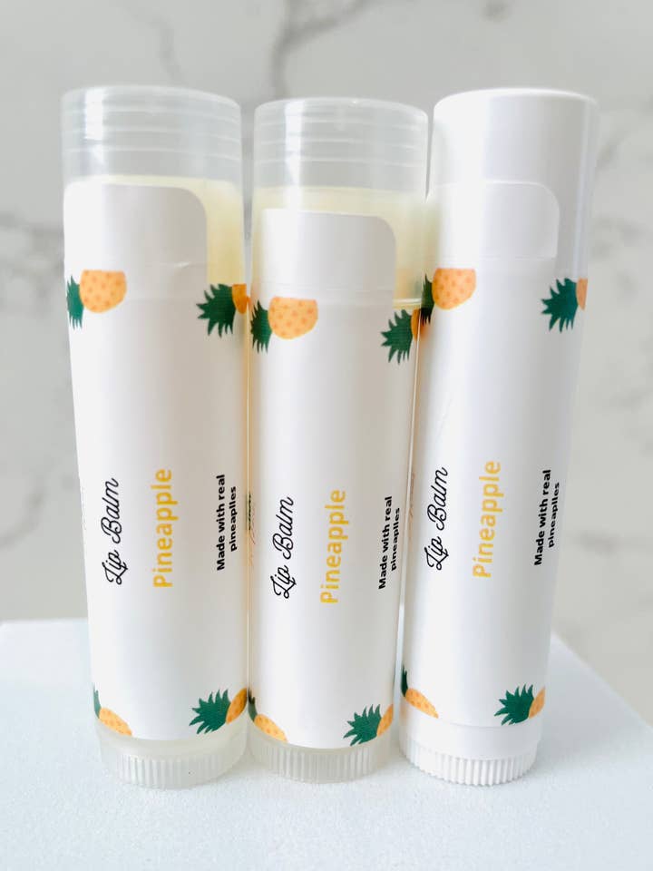 Lippenbalsam mit Ananasgeschmack für den Großhandel von Mellow Melanin LLC