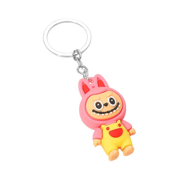 Sensibling Corp. - Wholesale Keychain - Unisex - 12PCS - Monster Bunny Character Figure Keychains4