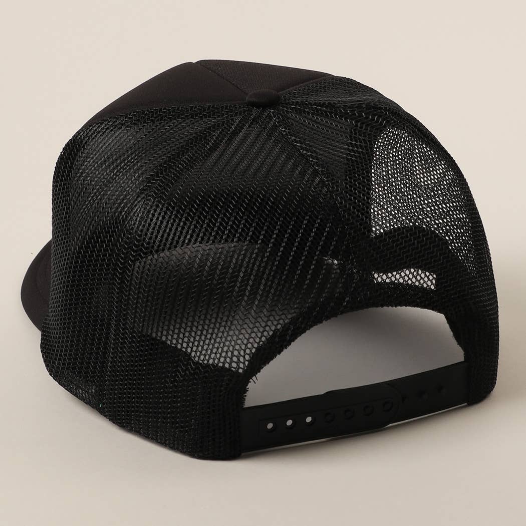 Fashion City - Wholesale Trucker Hat - Unisex - Sorry About My Wife / Husband Text Mesh Back Trucker Hat33