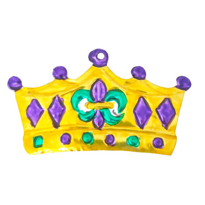 Tin Mardi Gras Crown for wholesale by Sedona Spirit