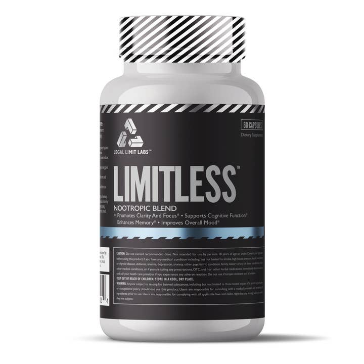 Complete Nutrition - Wholesale Oral Supplement/Vitamin - Limitless by Legal Limit Labs