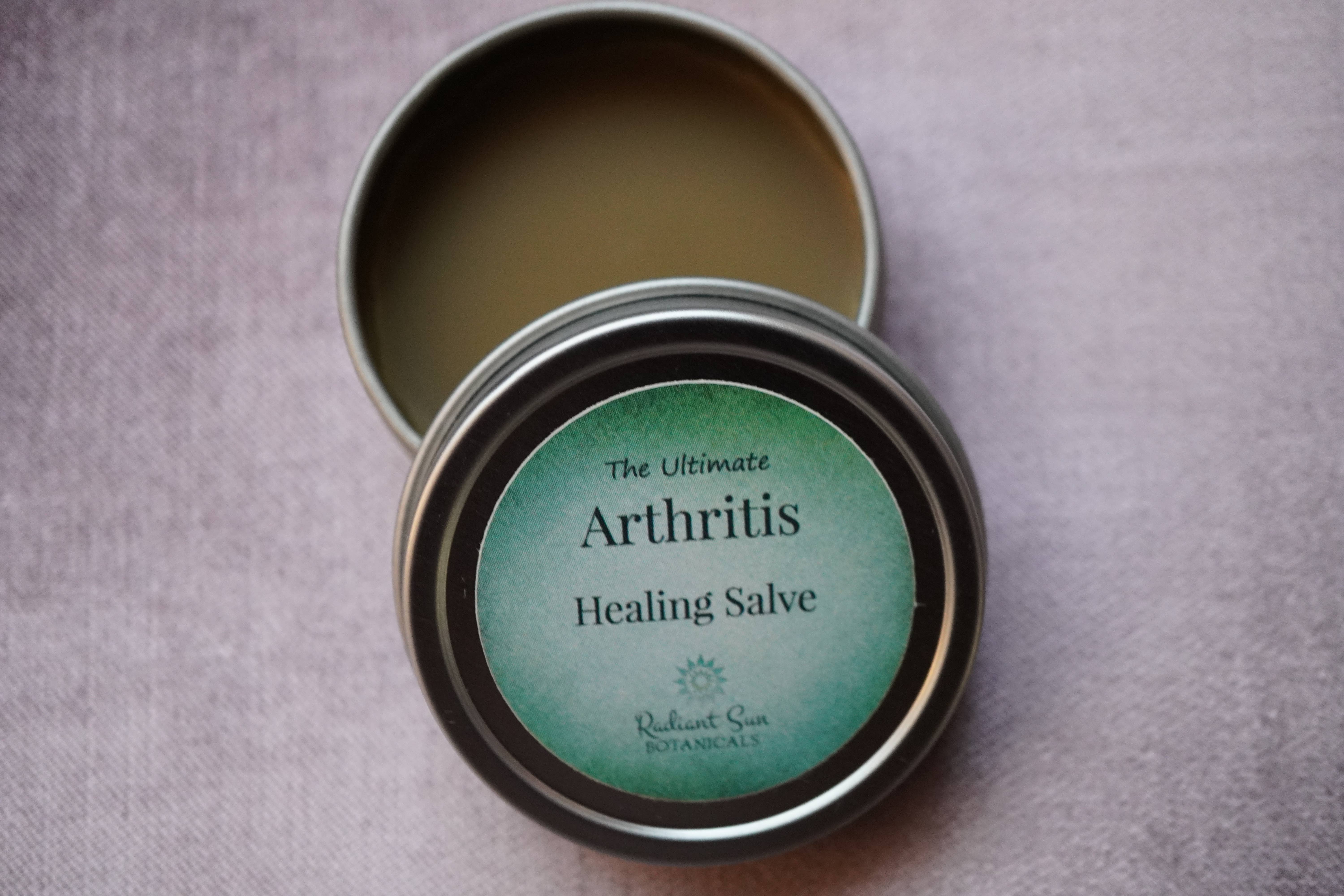 Radiant Sun Botanicals – Engroshandel Plejende salve – Gigt Healing salve2