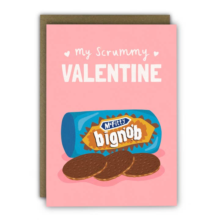 Lustige Valentinstagskarte — A6 — Hob Nob Big Nob Cheeky Card für den Großhandel von RUNNING WITH SCISSORS