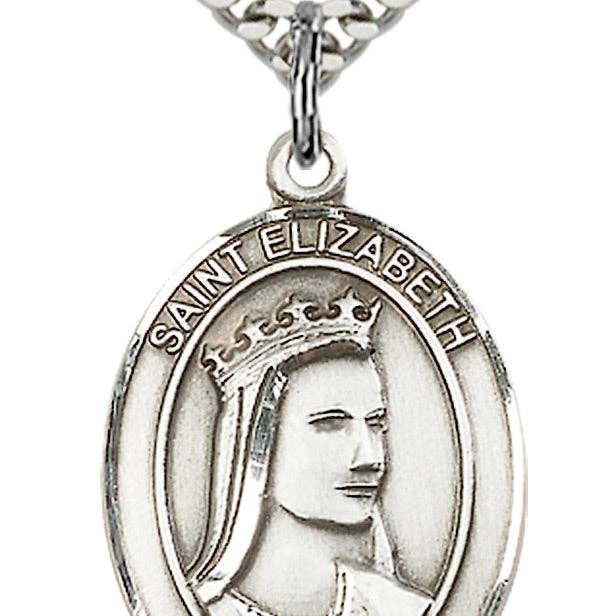 NYMAN JEWELERS - Wholesale Pendant/Charm Necklace - Sterling Silver St. Elizabeth of Hungary Pendant