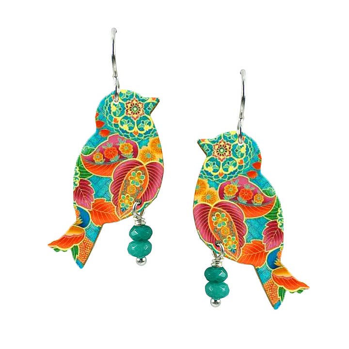 Bird Of Paradise - Bird Earring EA31 for wholesale by ARTISTA