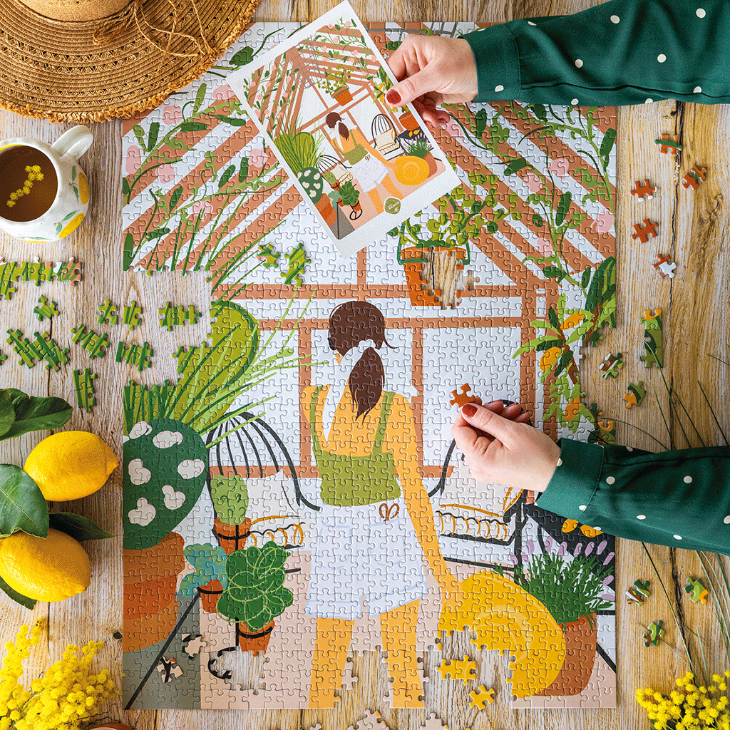 Maison Joliette - Vente Puzzle – adulte - Puzzle 1000 pièces Un dimanche à la campagne3