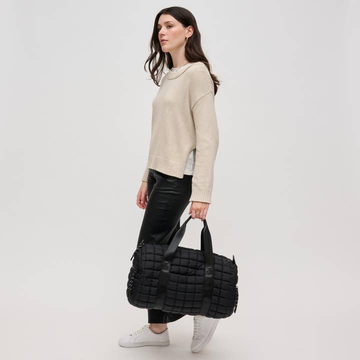 Urban Expressions - Wholesale Weekender Bag - Women's - Ty Quilted Puffer Nylon Duffel