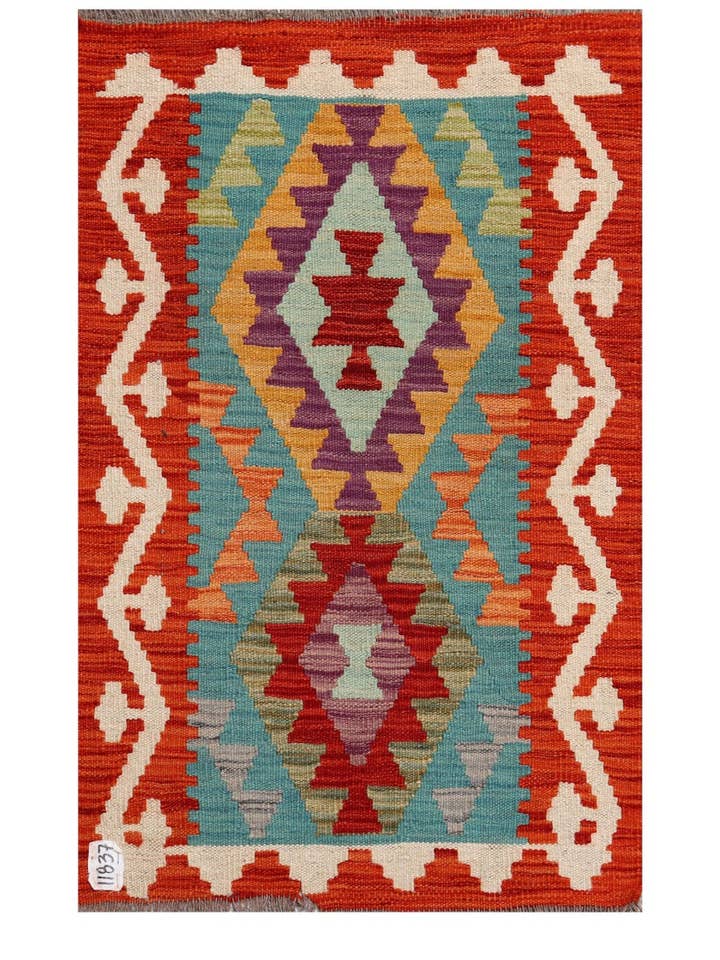 Tappeto Kilim Maimana Afghanistan - 91 x 60 cm per la vendita all'ingrosso da parte di Imaco Rugs