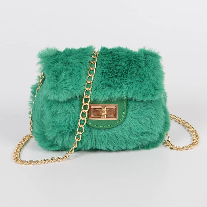 3AM BY H&D ACCESSORIES - Wholesale Crossbody Bag - Women's - Faux Fur Mini Bag2