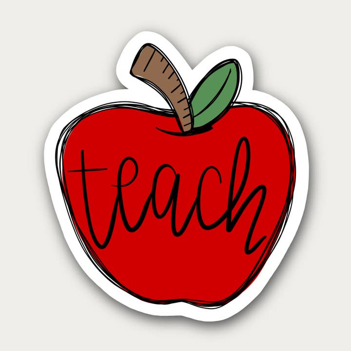 Lær Apple Vandtæt Sticker for engroshandel hos Lords Creations Co