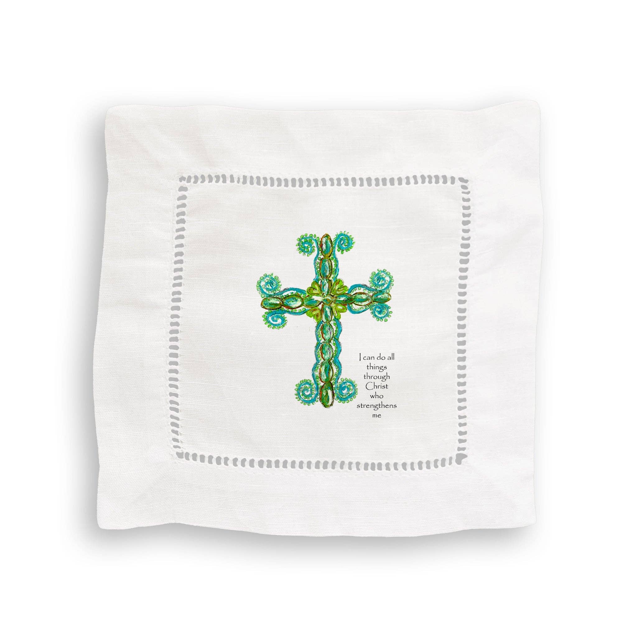 French Graffiti - Vendita all'ingrosso Strofinacci - Croce verde4