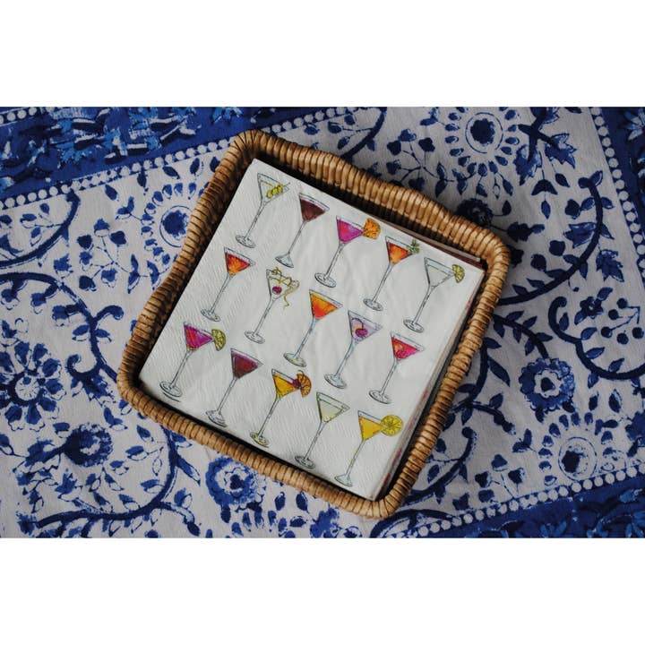 Martini Cocktail Napkins for wholesale by Stxy’s