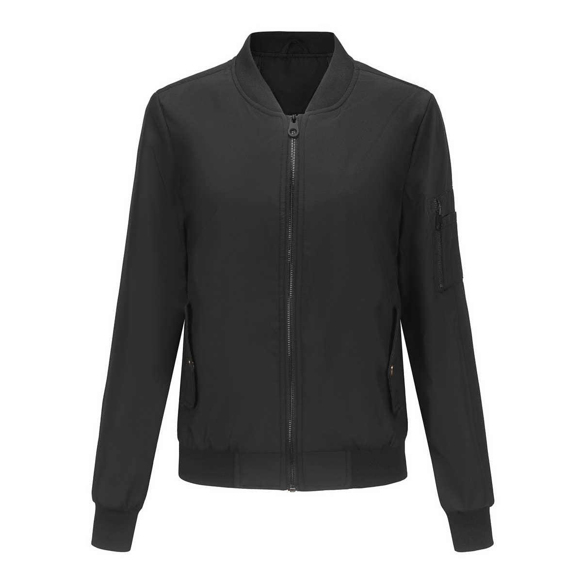 Rosa Clothing - Wholesale Bomber Jacket - Women's - zip front bomber jacket with side pocket30