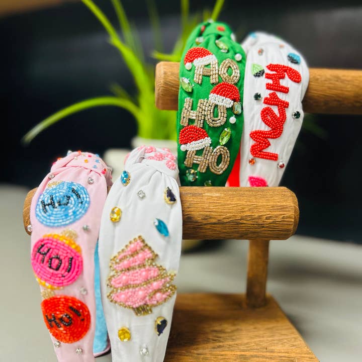 Thomas and Lee Company - Vendita all'ingrosso Fascia per capelli - Donna - Cerchietti di Natale - 12 Stili Disponibili - Pronta Consegna6