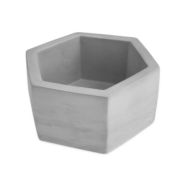 O Yeah Gifts - Wholesale Plant Pot - Hexagon Garden Planters, Cement Spring Succulent Plant Pot