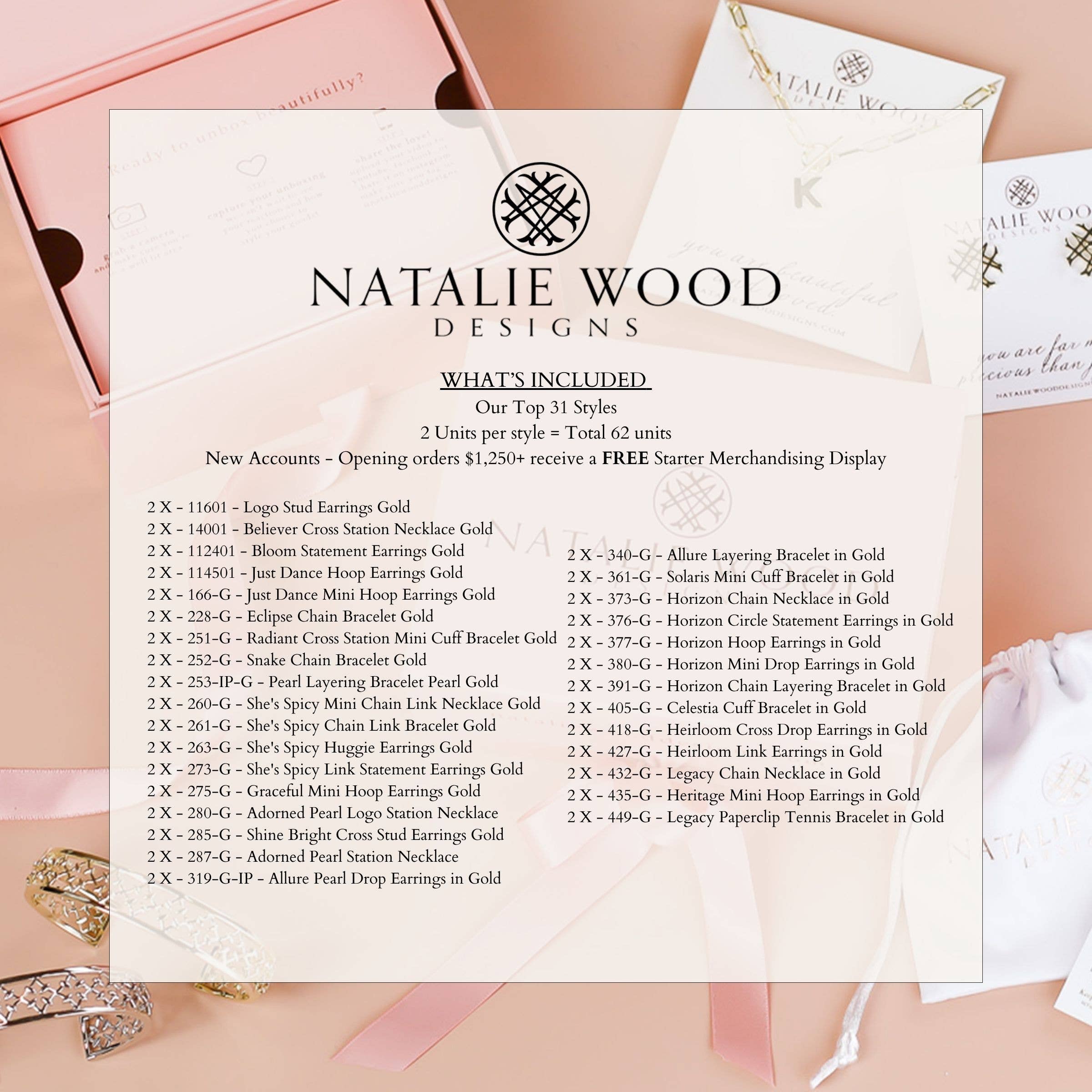 Natalie Wood Designs - Wholesale Jewelry Set - The Classics Pre-Pack2