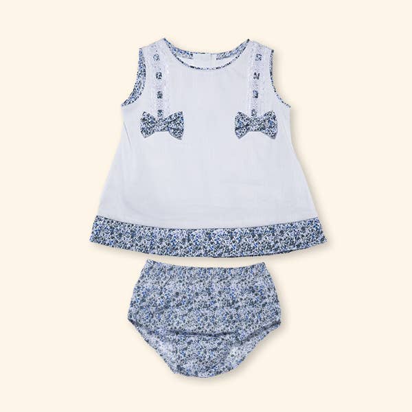 Baby girl dress set - Luna for wholesale by Karela Kids Inc.