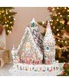 Kurt S. Adler, Inc. - Wholesale Christmas Decoration - 13"CLAYDGH GINGRBREAD INN W/C7 BULB2