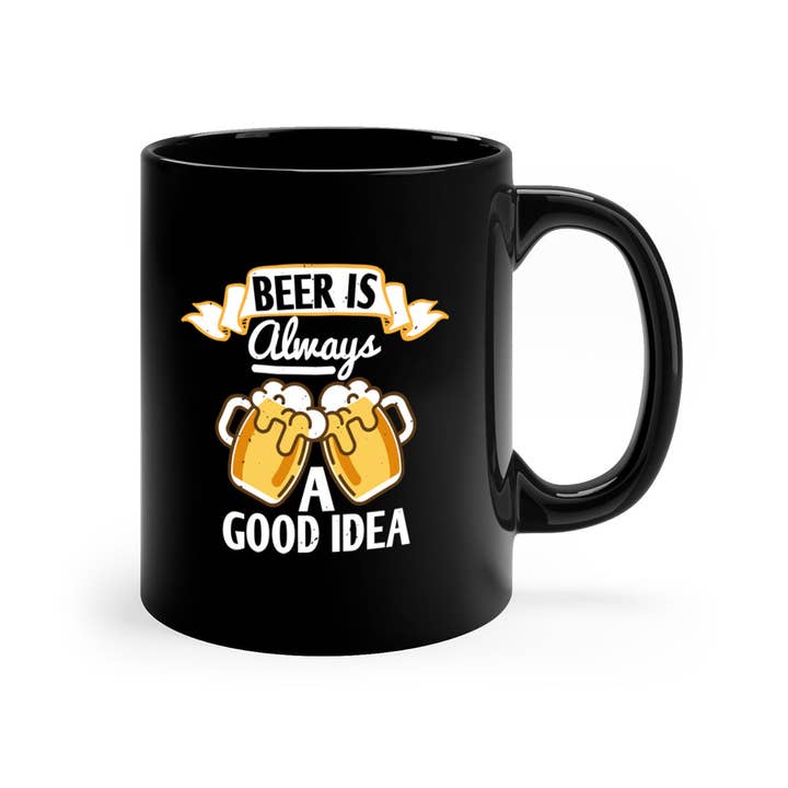 crazy for mugs – wholesale Kaffekoppar – öl är alltid en bra idé 108#- Öl-mugg/kaffekopp