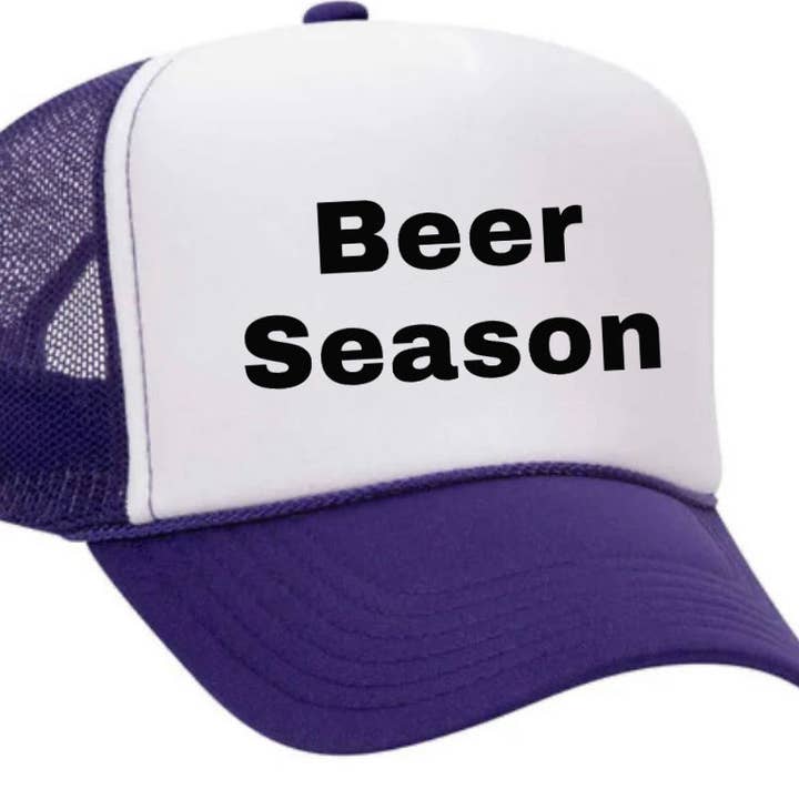Inappropriate Trucker Hats - Wholesale Trucker Hat - Unisex - Beer Season Trucker Hat27