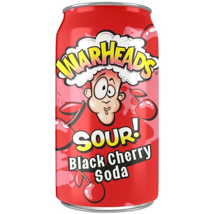 Cow Crack Wholesale - Wholesale Soda/Carbonated Drink - Warheads Sour Black Cherry Soda