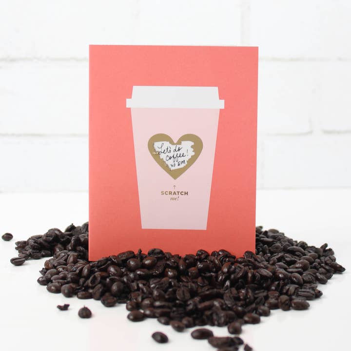 Inklings Paperie – Engroshandel Kærlighedskort – Skrabekort - Coffee Love