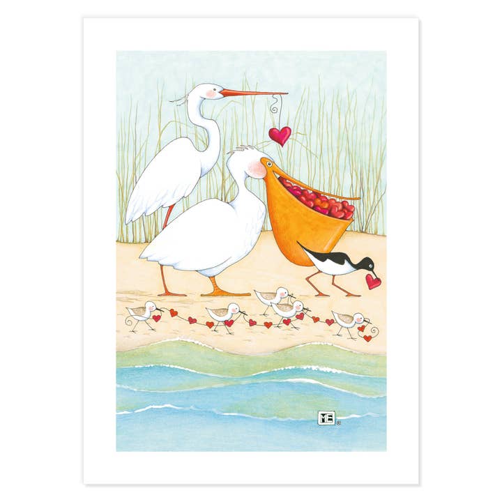 Mary Engelbreit Studios - Wholesale Postcard Set - Sunkissed Shores Beach Postcards5