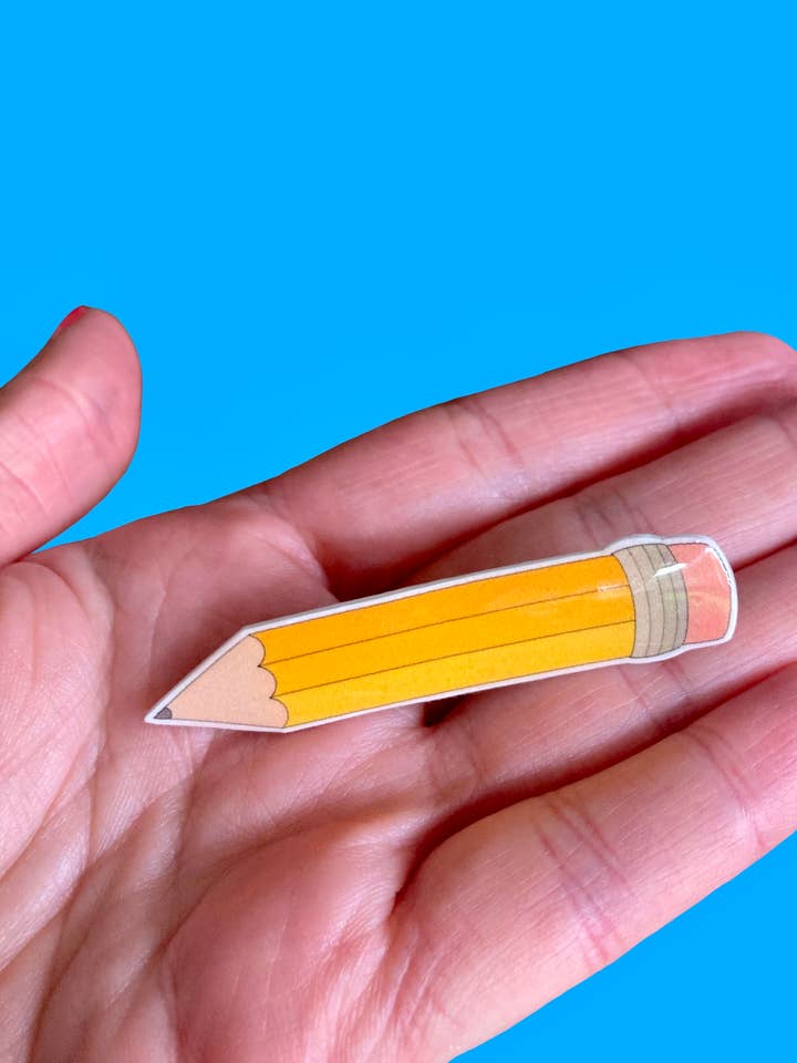 Gelbes Stift-Abzeichen für den Großhandel von RatBeanKat