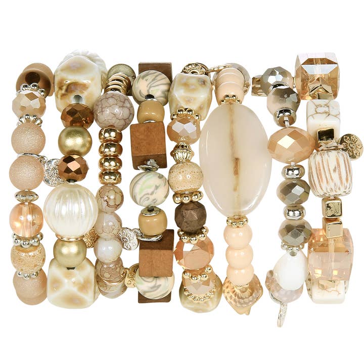 Kaleidoscope Accessories - Wholesale Jewelry Set - 1/2 Stax Assortment Refill Bracelets - 16 Pieces2