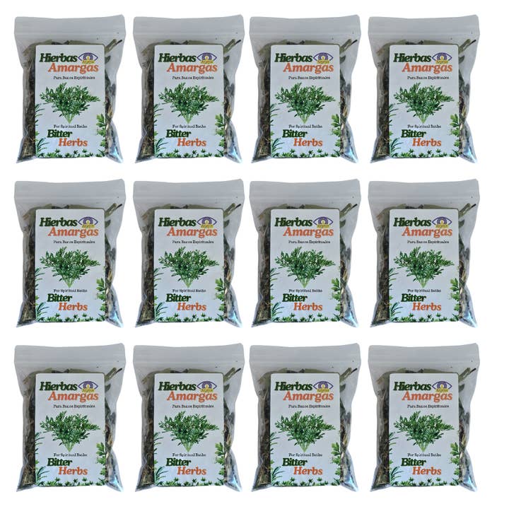 Botanica Luz Del Dia Inc - Venta al por mayor Piedras/cristales espirituales - Hierbas Amargas Bano De Hierbas/Hierbas Amargas para baño de hierbas amargas, 1 onza