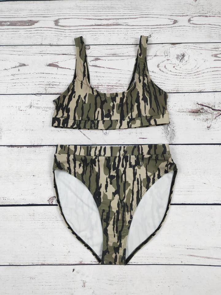 sassy kids palace - Wholesale Two Piece Swimsuit - Women's - Camouflage Women Beach Set Swimsuit