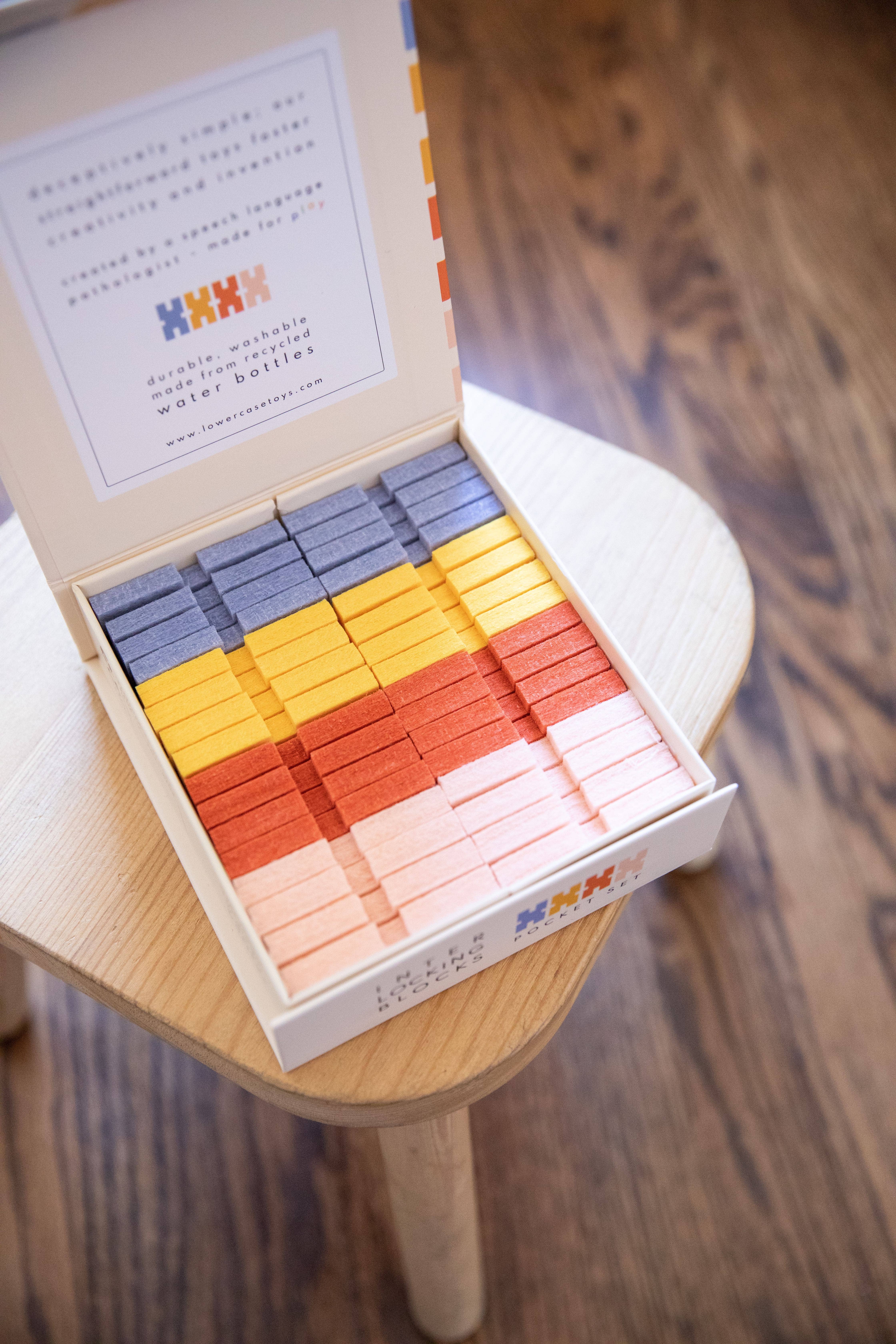 Lowercase Toys - Wholesale Blocks - Kids Baby - Interlocking Blocks - Pocket Set5