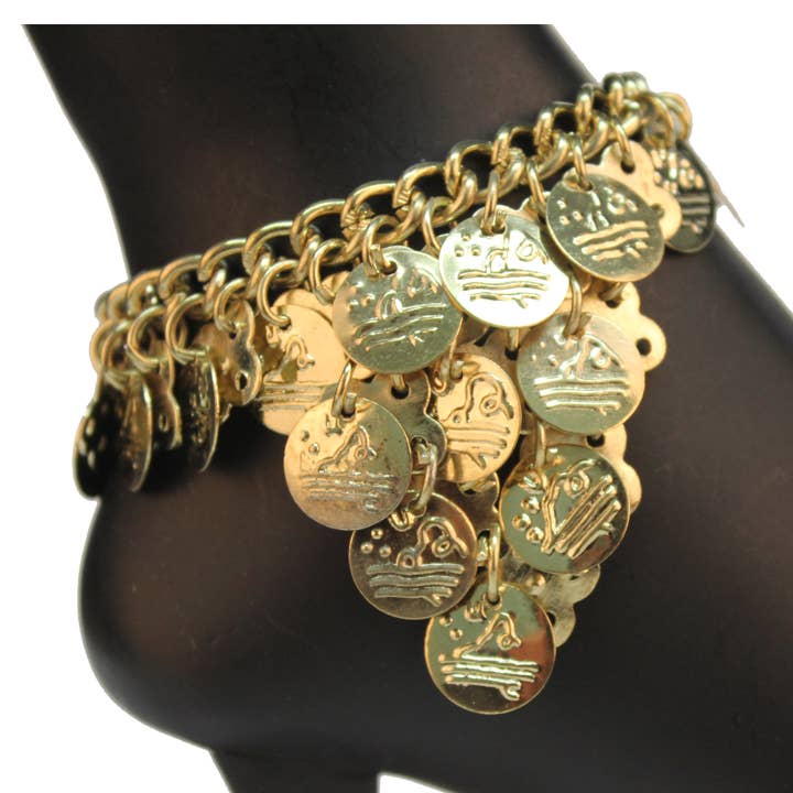 Coin Anklet for wholesale by Western Fashion