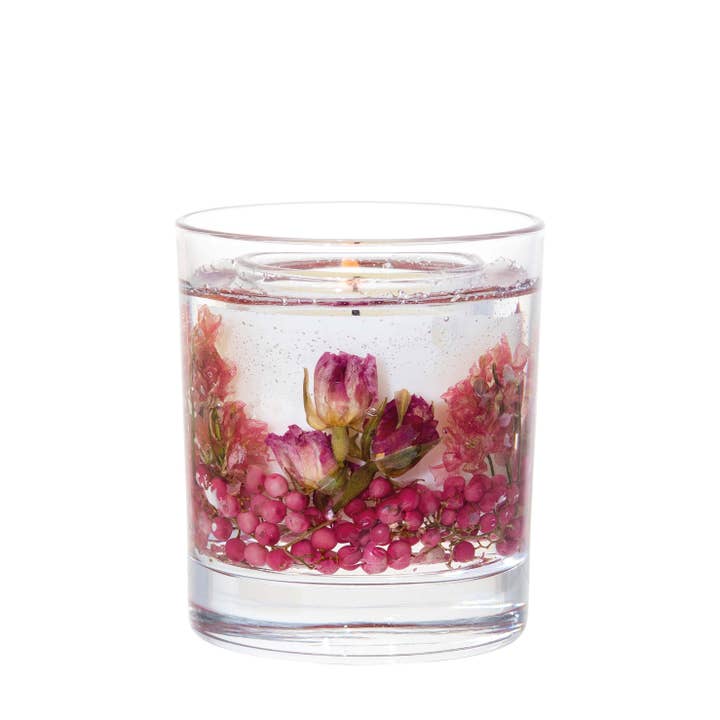 Stoneglow Candles – Großhandel Kerze im Glas / gefüllte Kerze – Elements - Light - Botanische Gelwachskerze