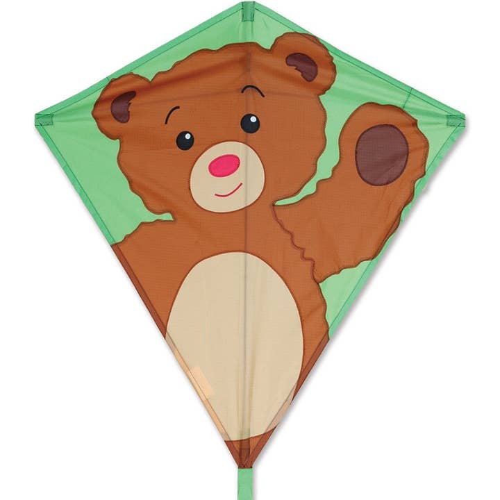 30 In. Diamond - Teddy Bear Kite for wholesale by Premier Kites & Designs