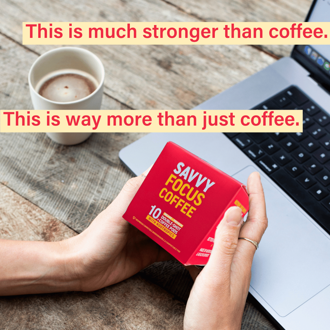 SAVVY BEVERAGES – wholesale Instant coffee/espresso – Savvy Nootropic Coffee Pods8