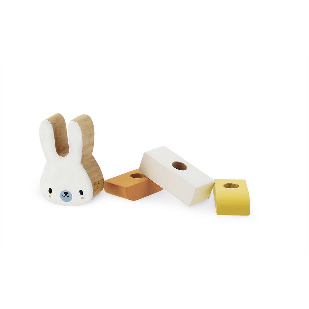 Janod - Wholesale Wood Toy - Kids - Pure - Bead Maze and Rocking Rabbit1