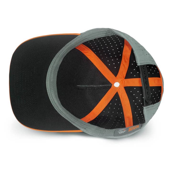 Wild Bills Blanks - Wholesale Trucker Hat - Unisex - GULF | Steel & Orange12