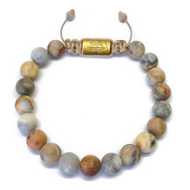 Crazy Agaat 8 mm voor wholesale door Luna Ligaya