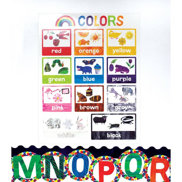 Carson Dellosa Education - Wholesale Poster - Kids & Baby - World of Eric Carle™ Colors Chart