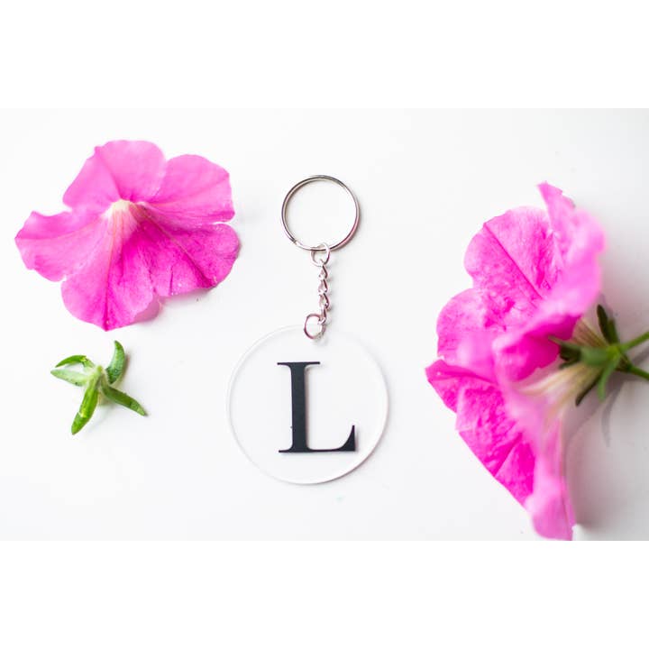 Letter Keychain for wholesale by Made by Victoria K