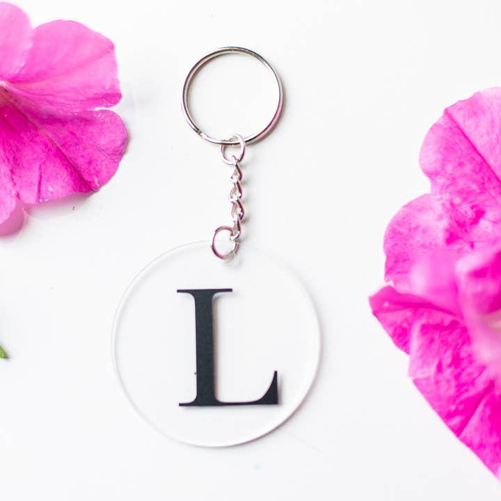 Letter Keychain for wholesale by Made by Victoria K