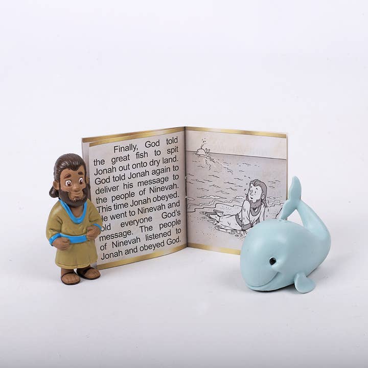 Swanson Christian Products - Wholesale Figurine Toy - Kids - Toy Figurine Jonah And The Big Fish4