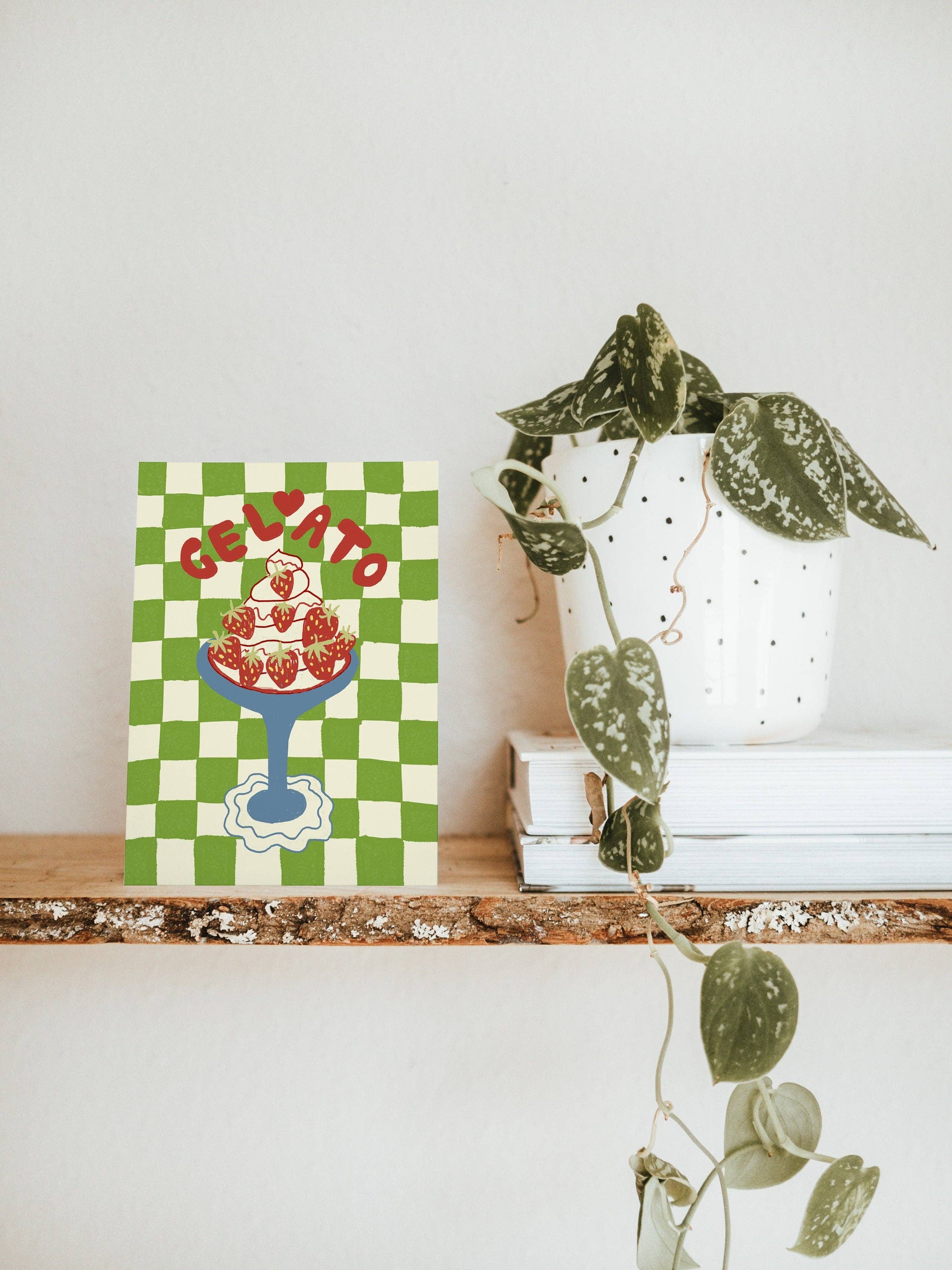 Studio Dolci - Wholesale Postcard - POSTCARD GELATO2