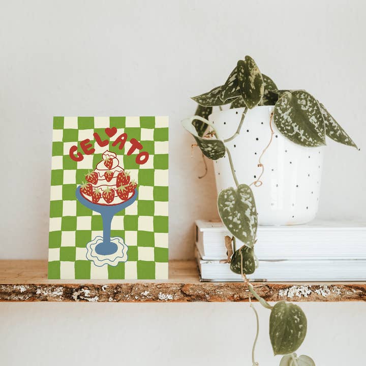 Studio Dolci – Postal por atacado – Cartão Postal Gelato2