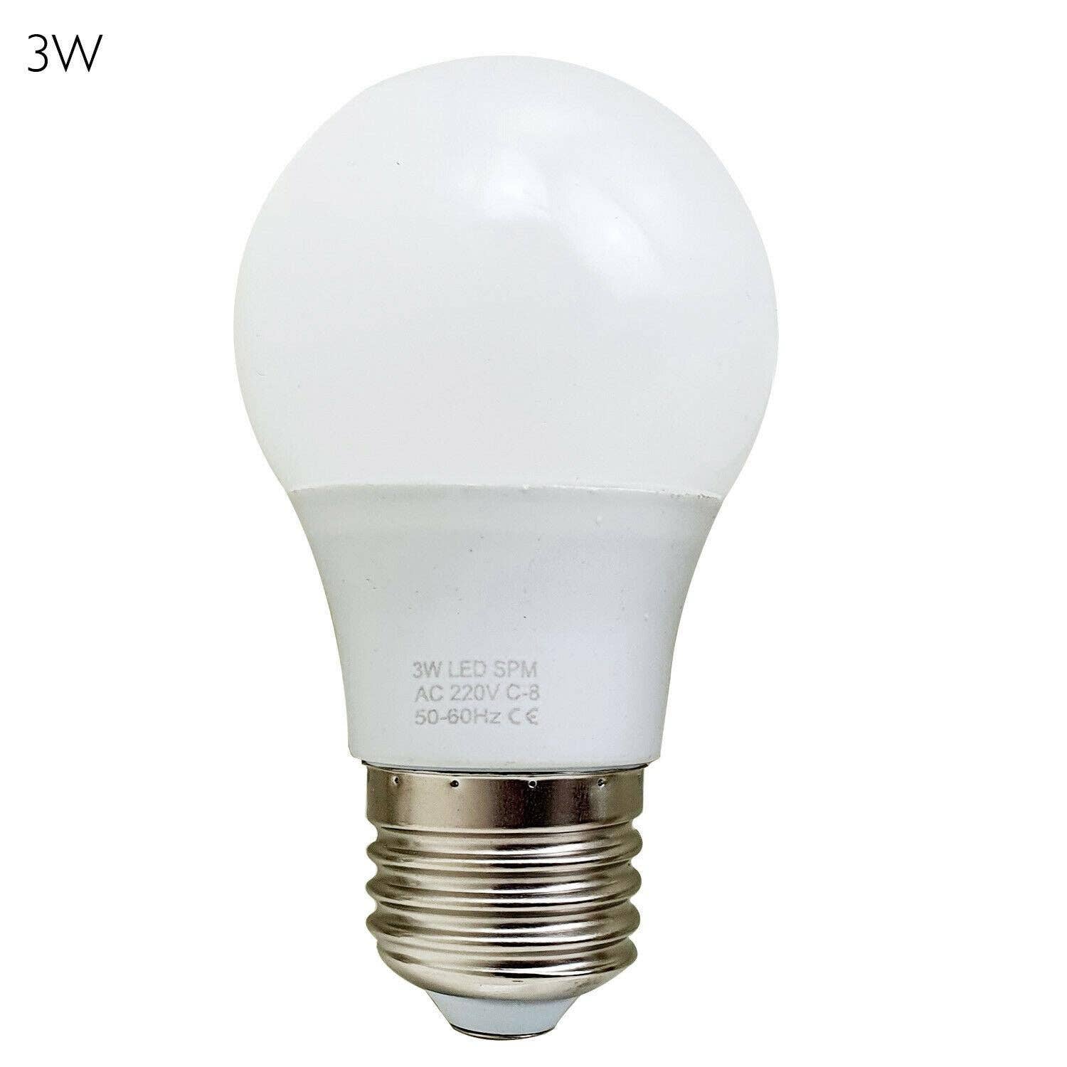Ledsone - Wholesale Light Bulb/Puck - 3 X LED Lamp 3W-25W B22 E27 GLS Light Bulbs Cool White8