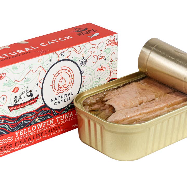 Thon Natural Catch - Albacore à l'huile d'olive (pack de 12) pour la vente par Natural Catch