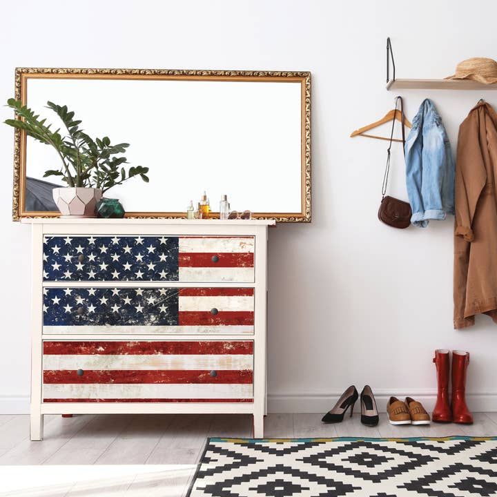 Redesign Décor Transfers America 23"x30" 655350641733 for wholesale by Redesign with Prima