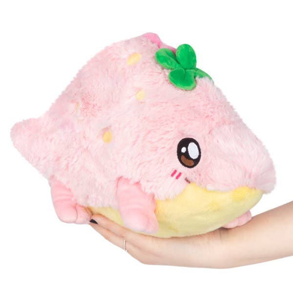 Mini crocodile à la fraise écrasable pour la vente par Squishable